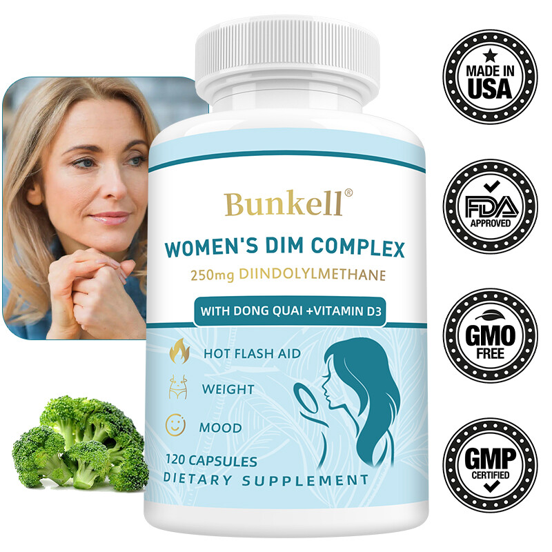 DIM(Diindolylmethane) 250mg for Women – Premium Hormonal Support Formula
