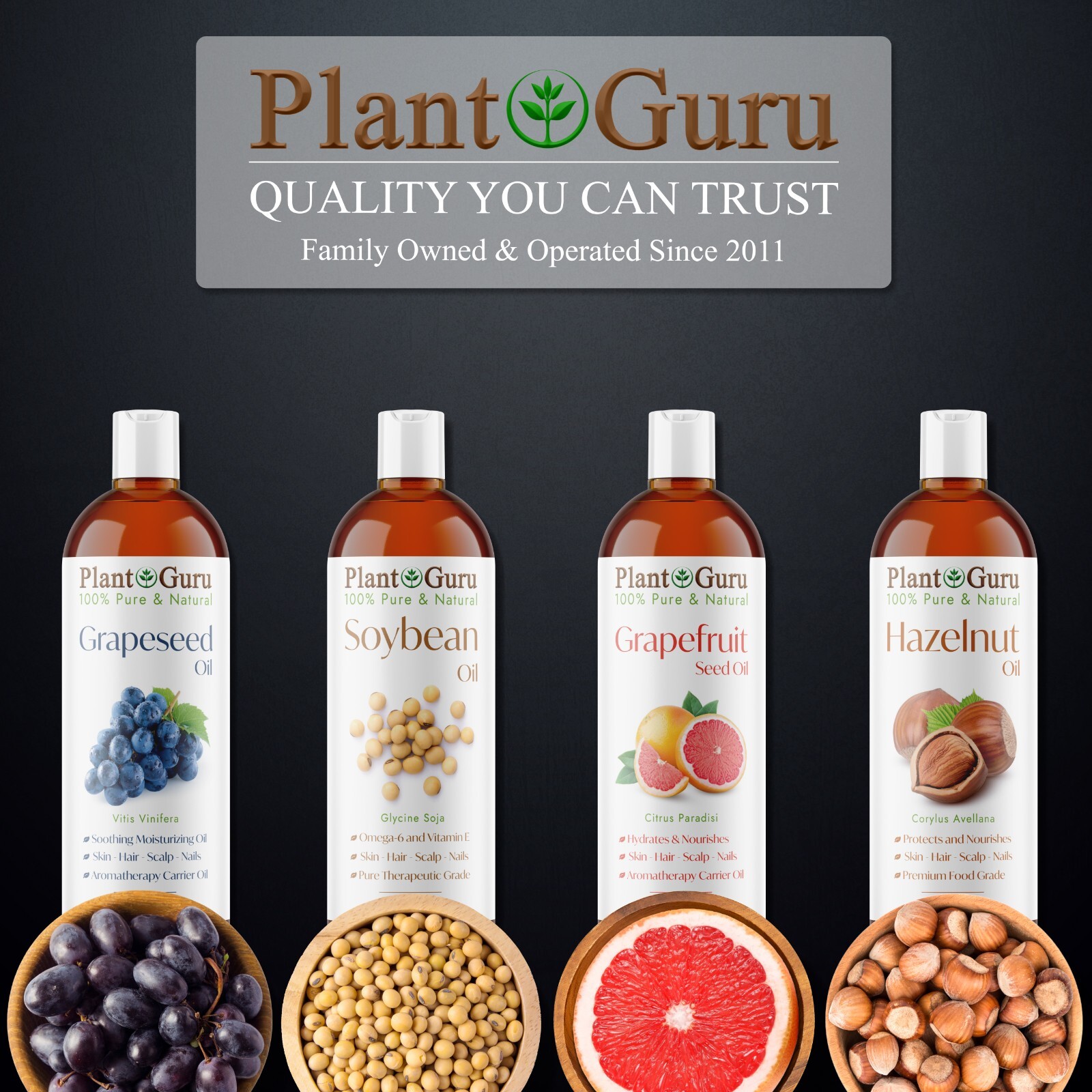 Grapefruit Seed Oil 4 oz. Cold Pressed 100% Pure Natural Extract Liquid