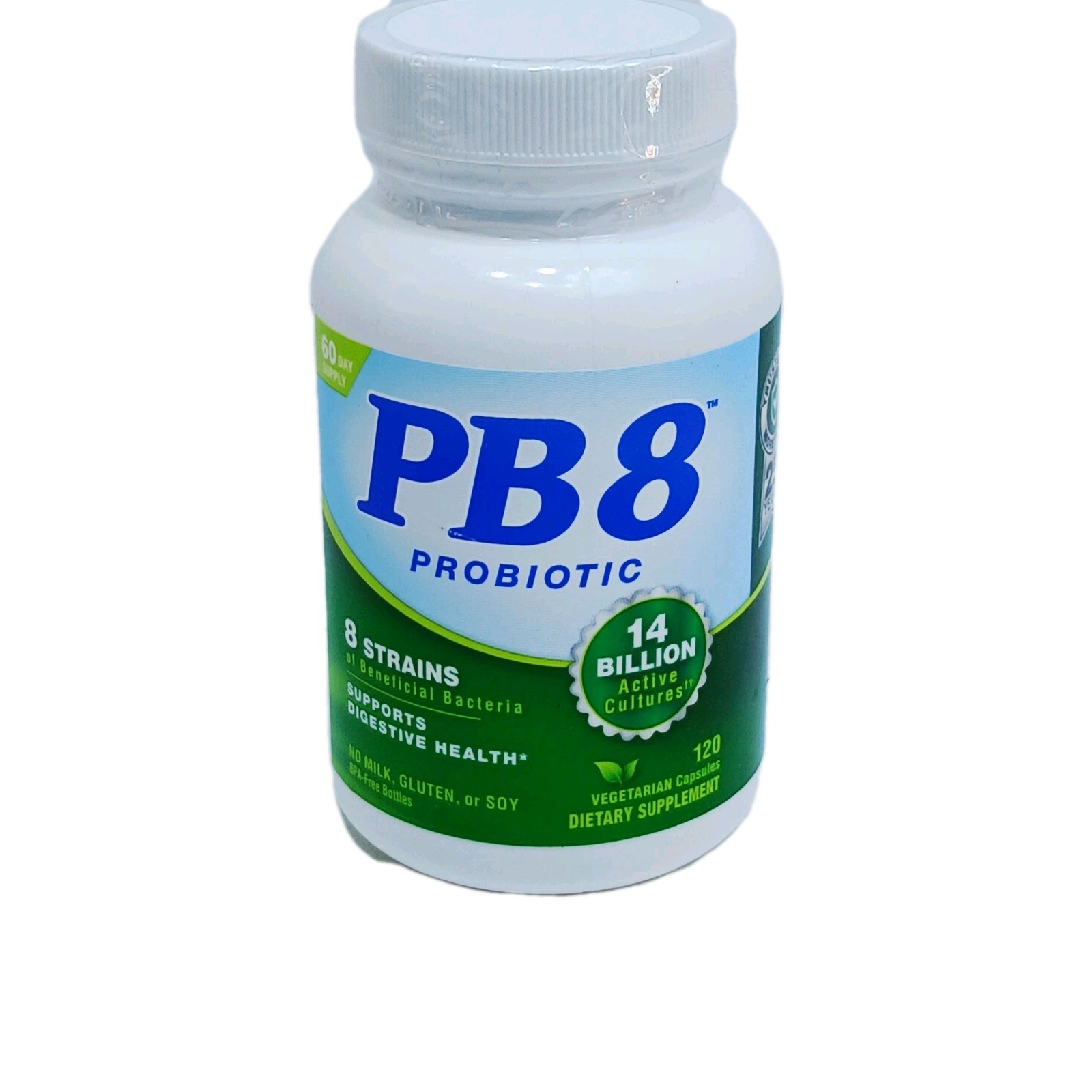 1~ Nutrition Now Pb 8 Pro Biotic Vegetarian Supplement 120 Count. Exp.08/2026
