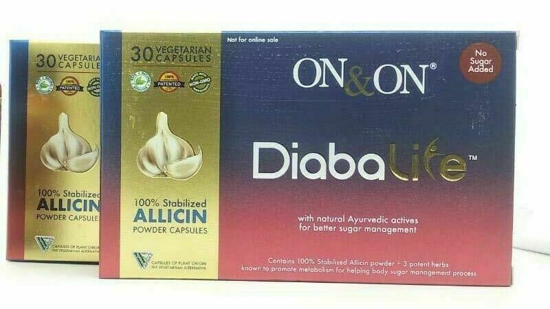 On&On New Diabalife-30Caps for better sugar or diabetic MANAGMENT Long Expiry