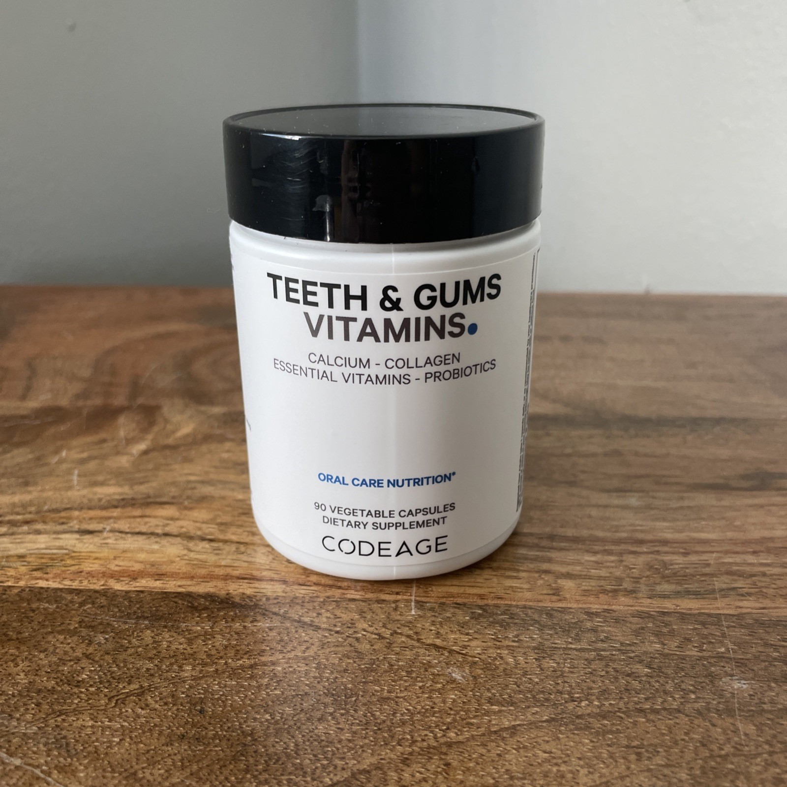 Teeth & Gums Vitamins, 90 Vegetable Capsules Exp – 04/2028 – NEW SEALED
