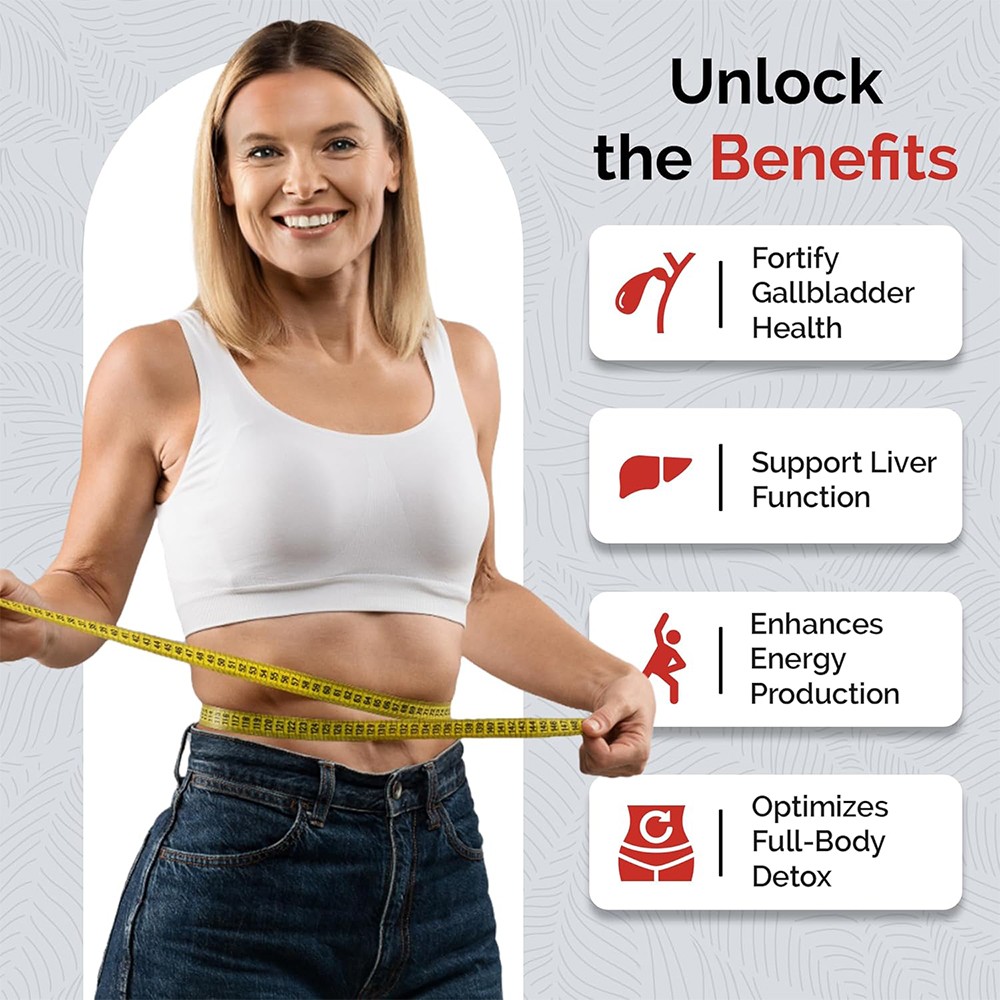 Liver Detox formulated with Milk Thistl 100mg Improves Digestive Health 30/60/12