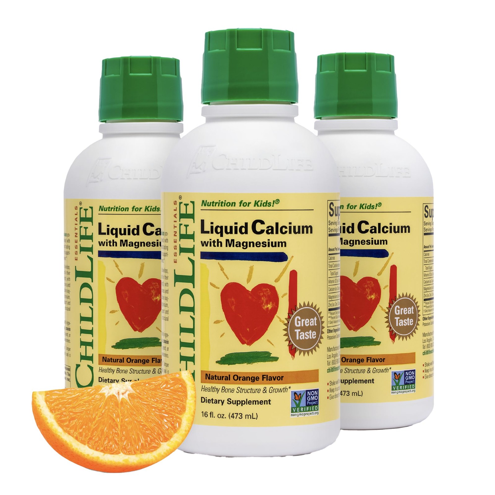 ChildLife Essentials Liquid Calcium Supplement for Kids Baby & Toddler Calci…