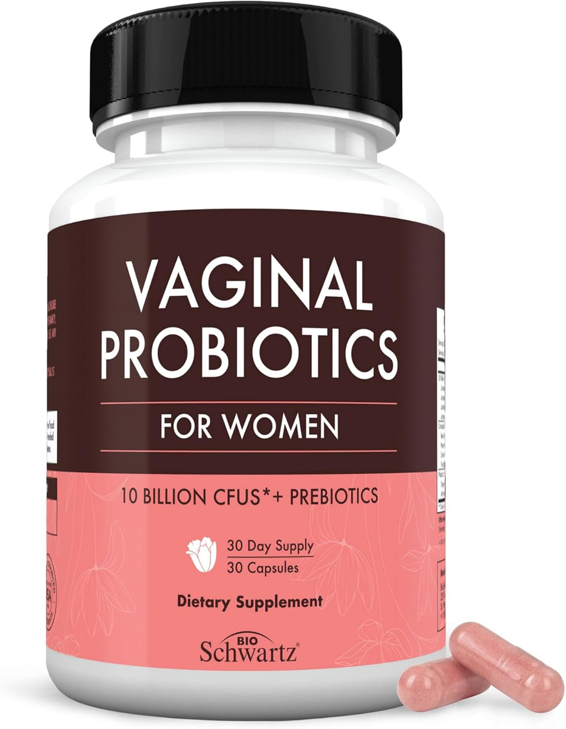Vaginal Probiotics for Women Supplement with Prebiotics and Lactobacillus Cri…