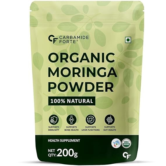 100% Organic Moringa Powder – Moringa Oleifera – USDA Certified | Moringa Leaves