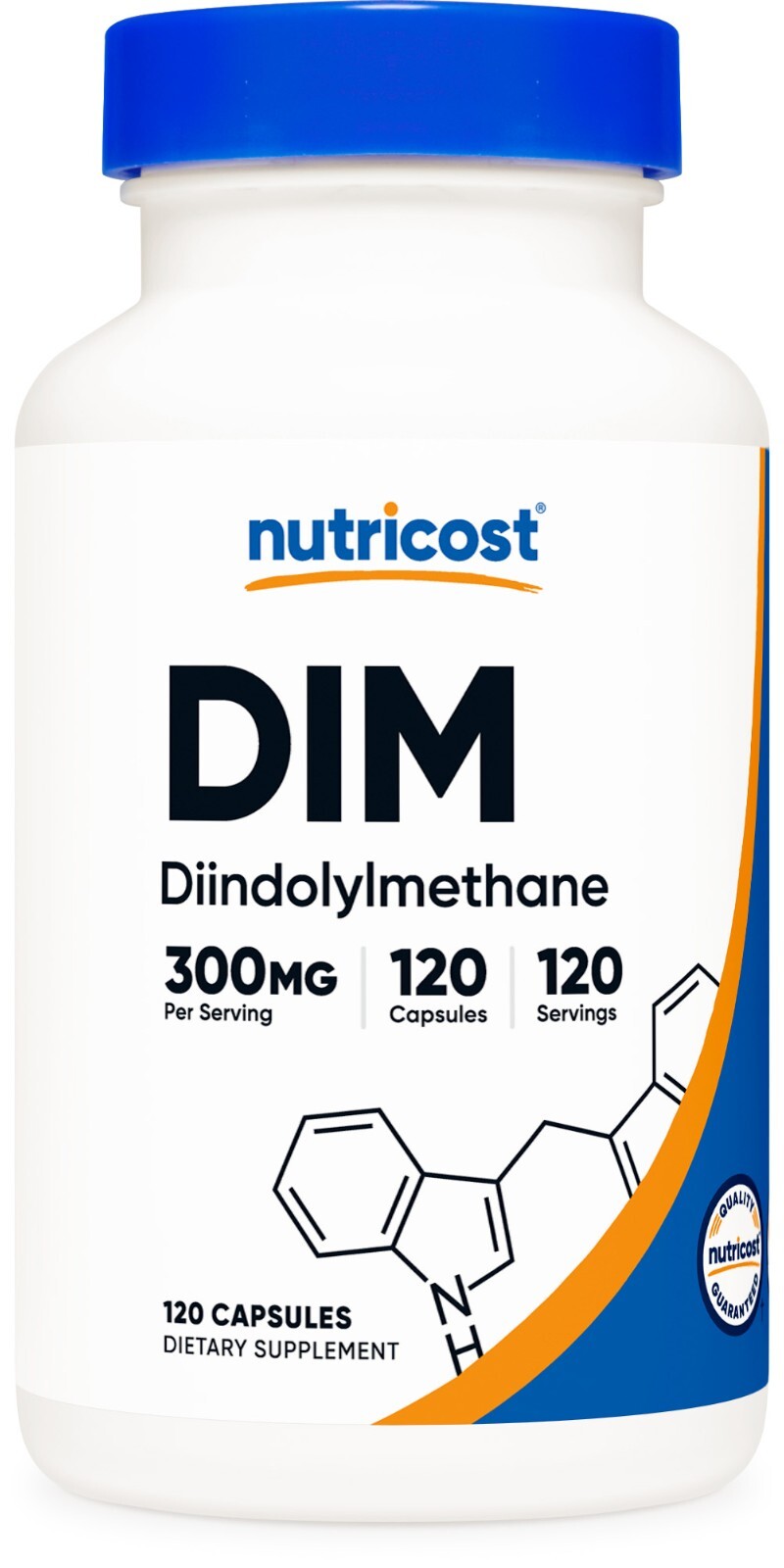 Nutricost DIM (Diindolylmethane) 300mg, 120 Capsules with BioPerine