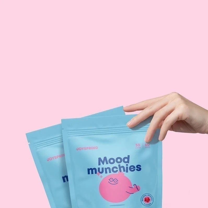 NEW JoySpring Mood Munchies – Saffron Gummies for Mood & Focus