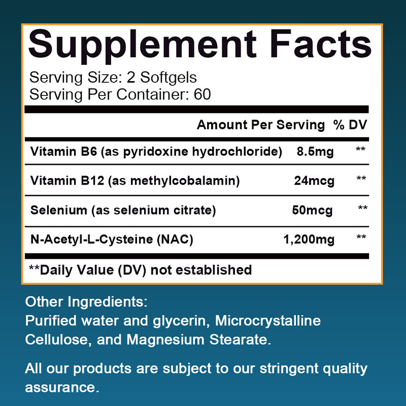 N-Acetyl L-Cysteine (NAC) 1200mg | 30 to 120 Capsules Max Strength Veg Caps
