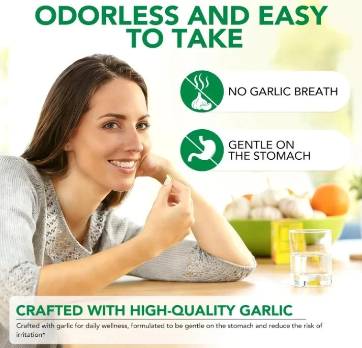 Best Aged Garlic Extract, 300 Softgels, 7500mg Odorless | Heart & Immune Pack 1