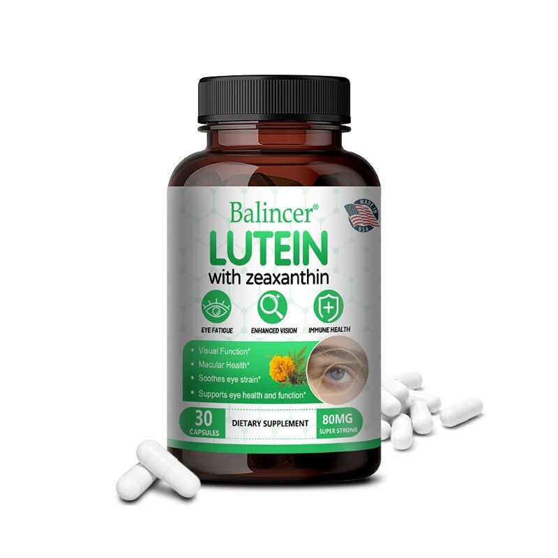 Lutein With Zeaxanthin – Reliev Eye Fatigue, Healthy Macula 30/60/120 Capsules