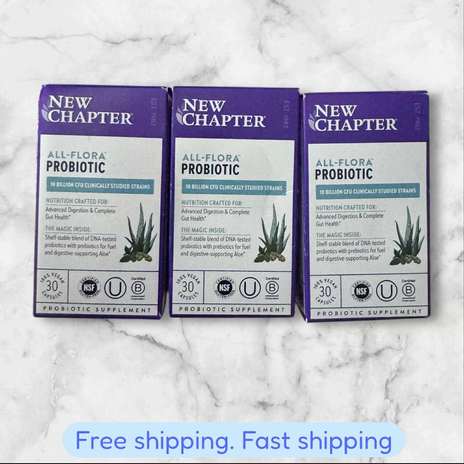 FOR 3 New Chapter 0110E20 Vitamin Capsule 30 Vegan Capsules Exp05/2026 NEW SHIP
