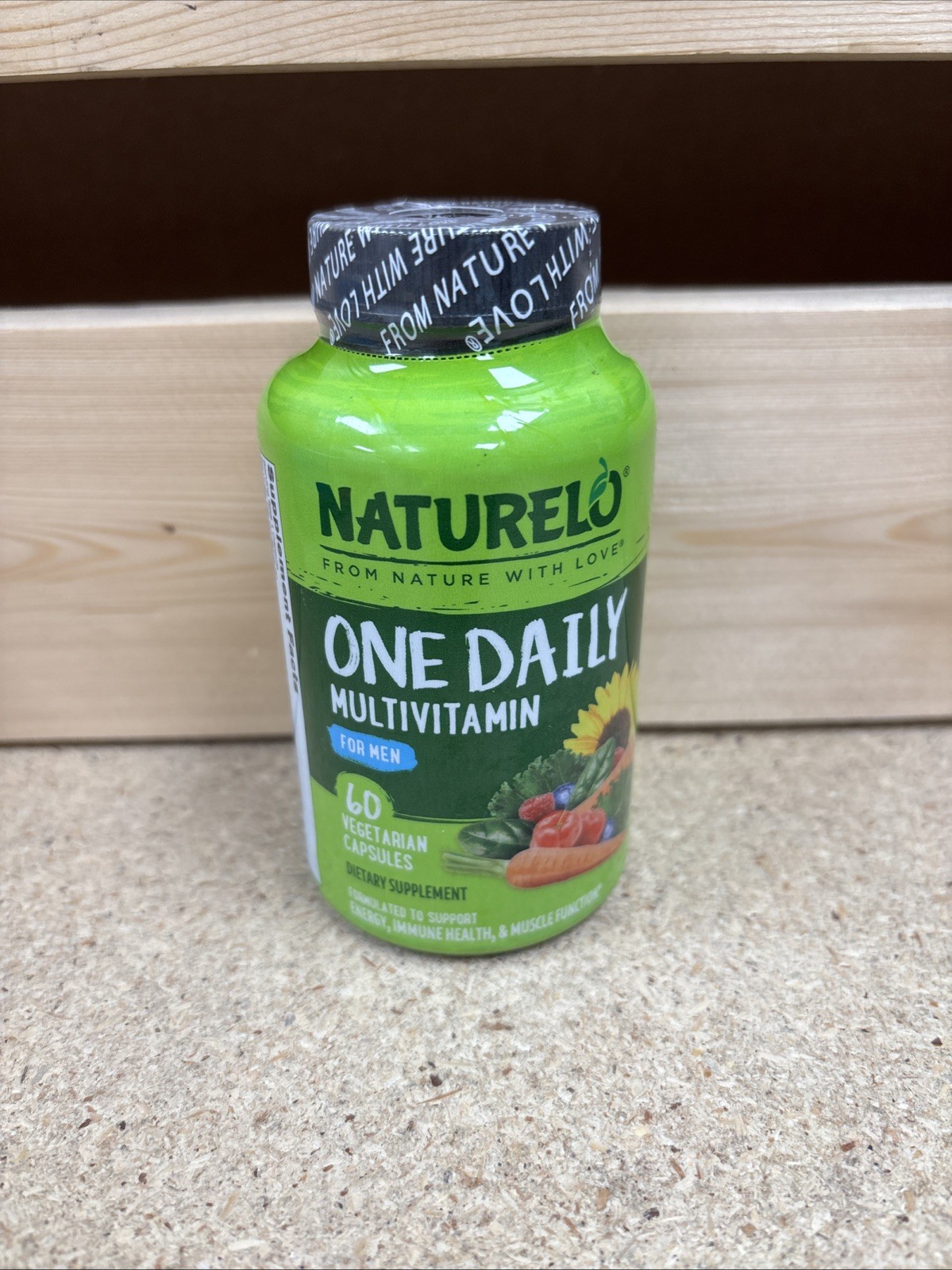 Naturelo One Daily Multivitamin for Men 60 Capsules NEW Exp. 08/08/2026