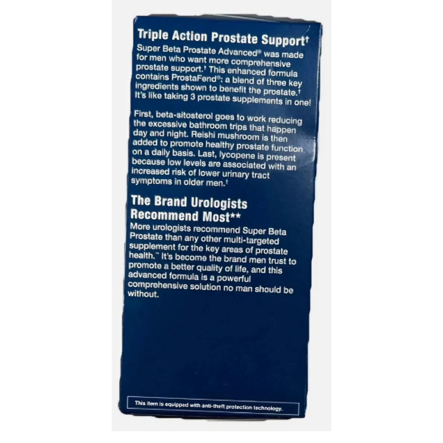 2 Pack Super Beta Prostate Advanced Berry Chewables Men’s Health total 120 ct