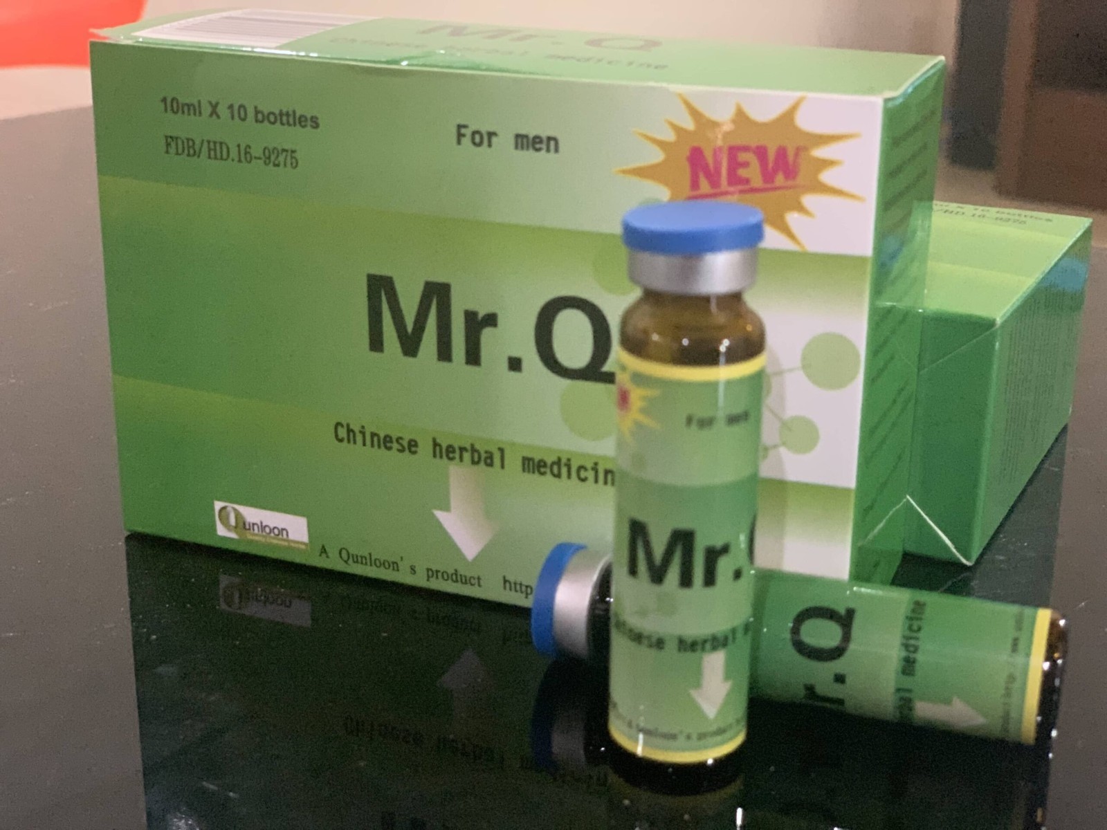 Mr.Q Chinese Herbal Liquid for Men 10ml x 10 Bottles Popular Ghana Supplement