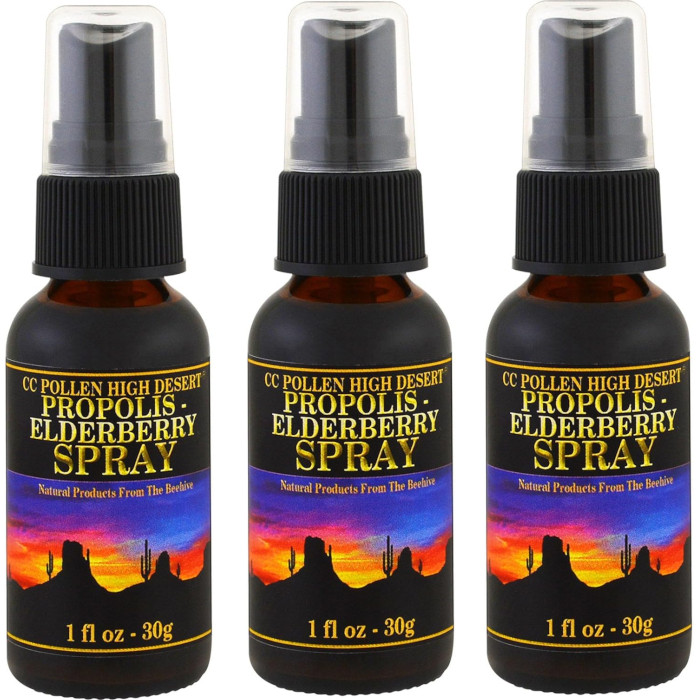 CC Pollen High Desert Propolis-Elderberry Spray 1 fl. oz Each (Pack of 3)