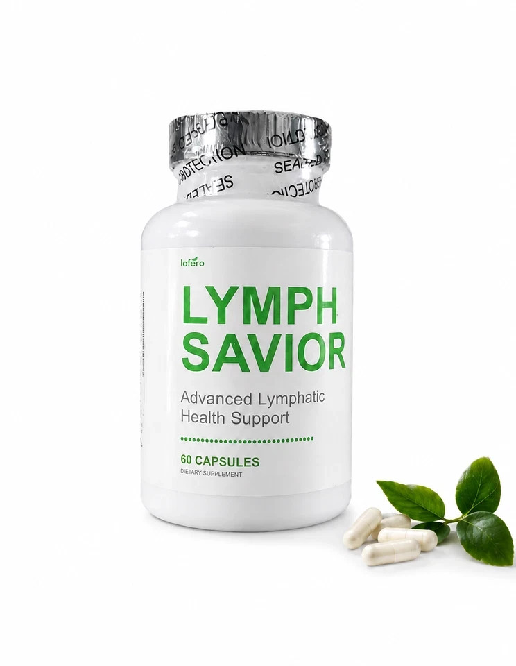 Lymph Savior Advanced Lymphatic Health Support Dietary Supplement 60 Capsule 5pc