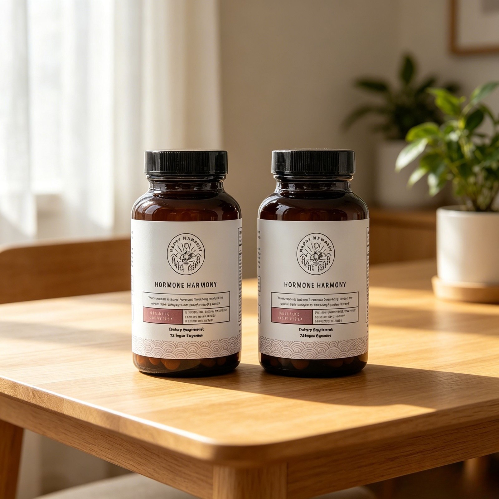 pcs 2 Hormonal Mammoth Hormone Harmony Natural Happy Support for Women 72 Caps
