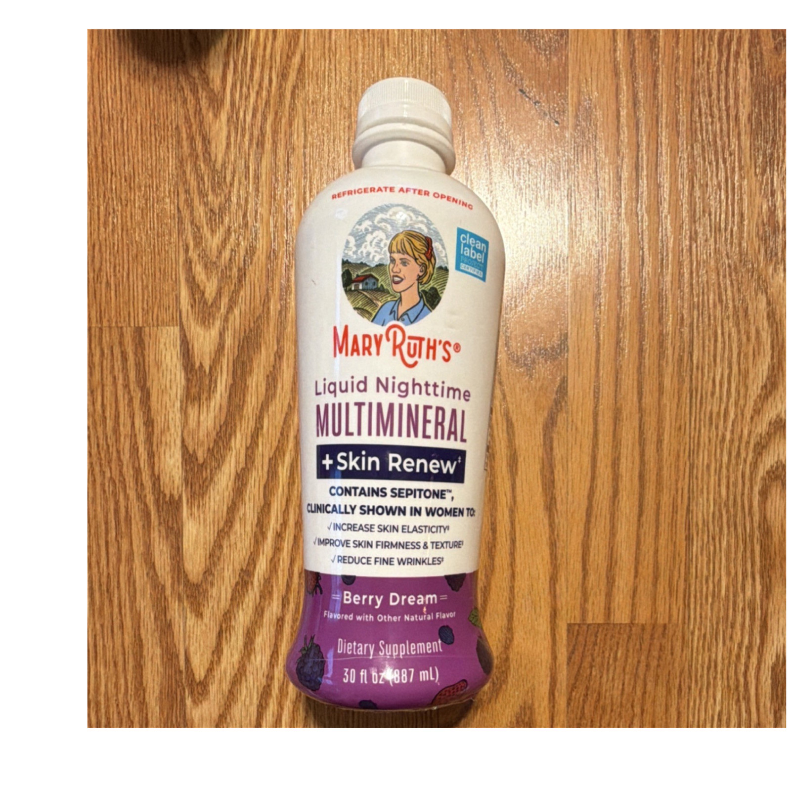 MaryRuth’s Liquid Nighttime Multimineral Skin Renew Berry Dream 30 fl oz