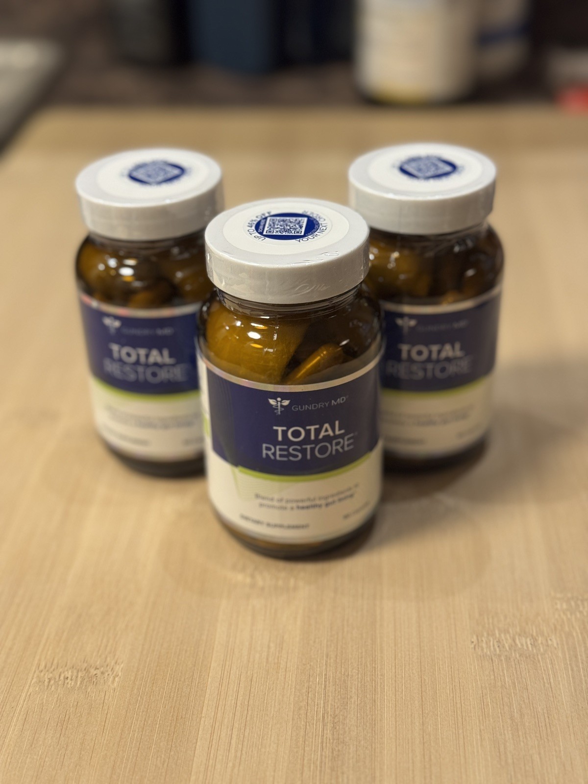 Gundry MD® Total Restore® Gut Health Support Supplement (90 Caps X 3pack)