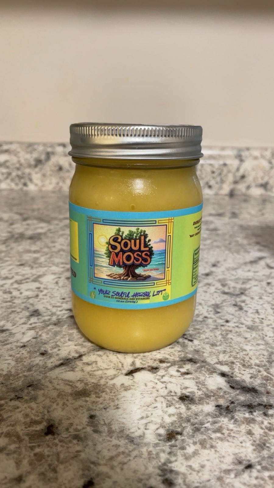100% Wildcrafted Flavored Seamoss