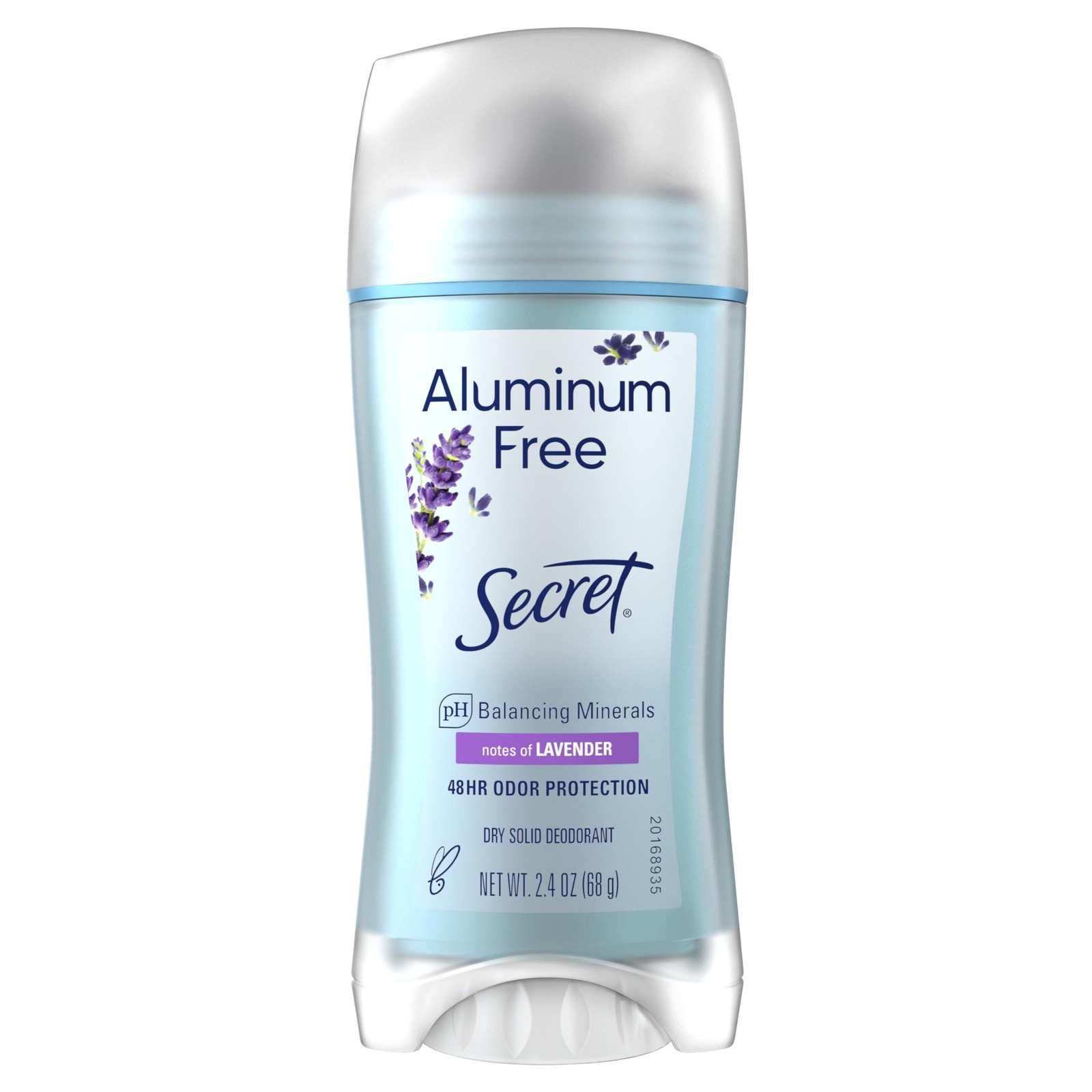 Secret Aluminum Free Deodorant for Women, 48hr Odor 2.4 Ounce (Pack of 1)
