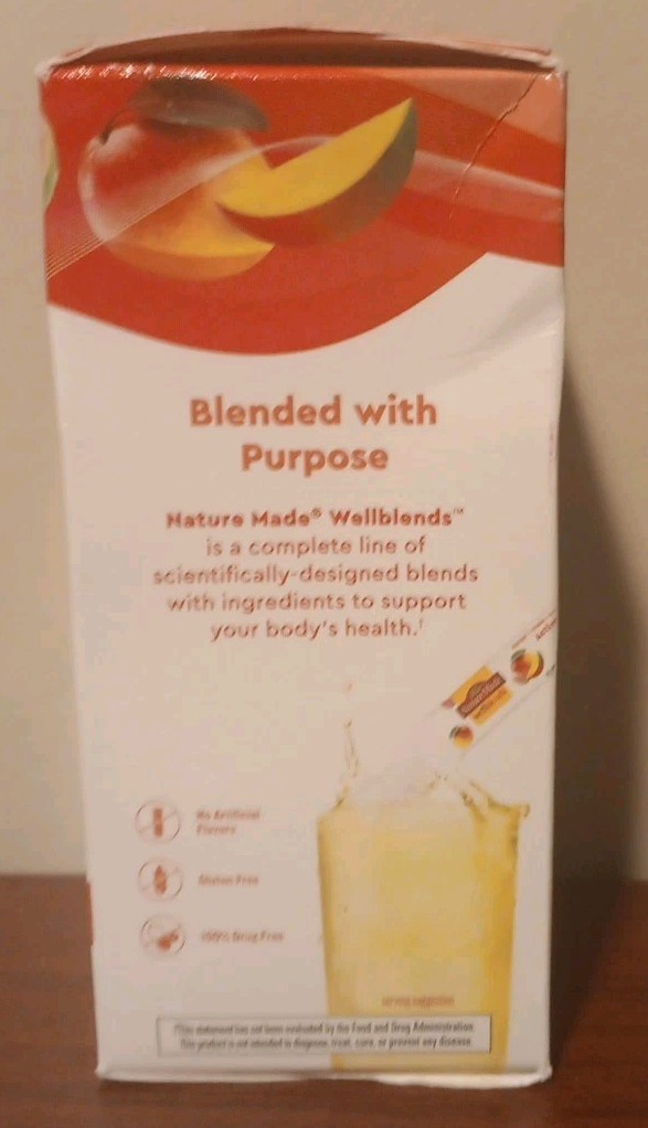 Nature Made Wellblends Active Immune Defense Fizzy Drink Mix Exp 01/2025
