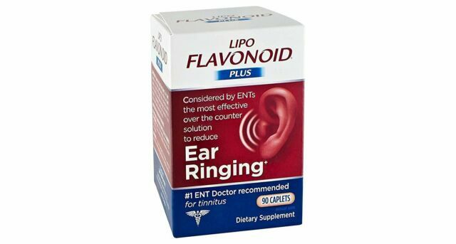 Lipo-Flavonoid Plus Ear Ringing Health Caplets – 90 Count EXP 01/29