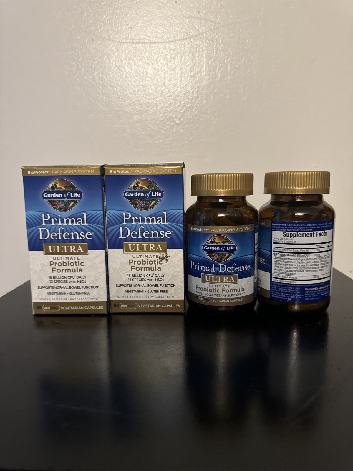 Garden of Life Primal Defense Ultra Probiotic Formula 180 Vegetarian Capsules