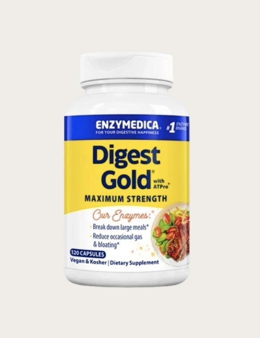 Enzymedica Digest Gold ATPro Digestive Support Supplement – 120Count Ex 08.27
