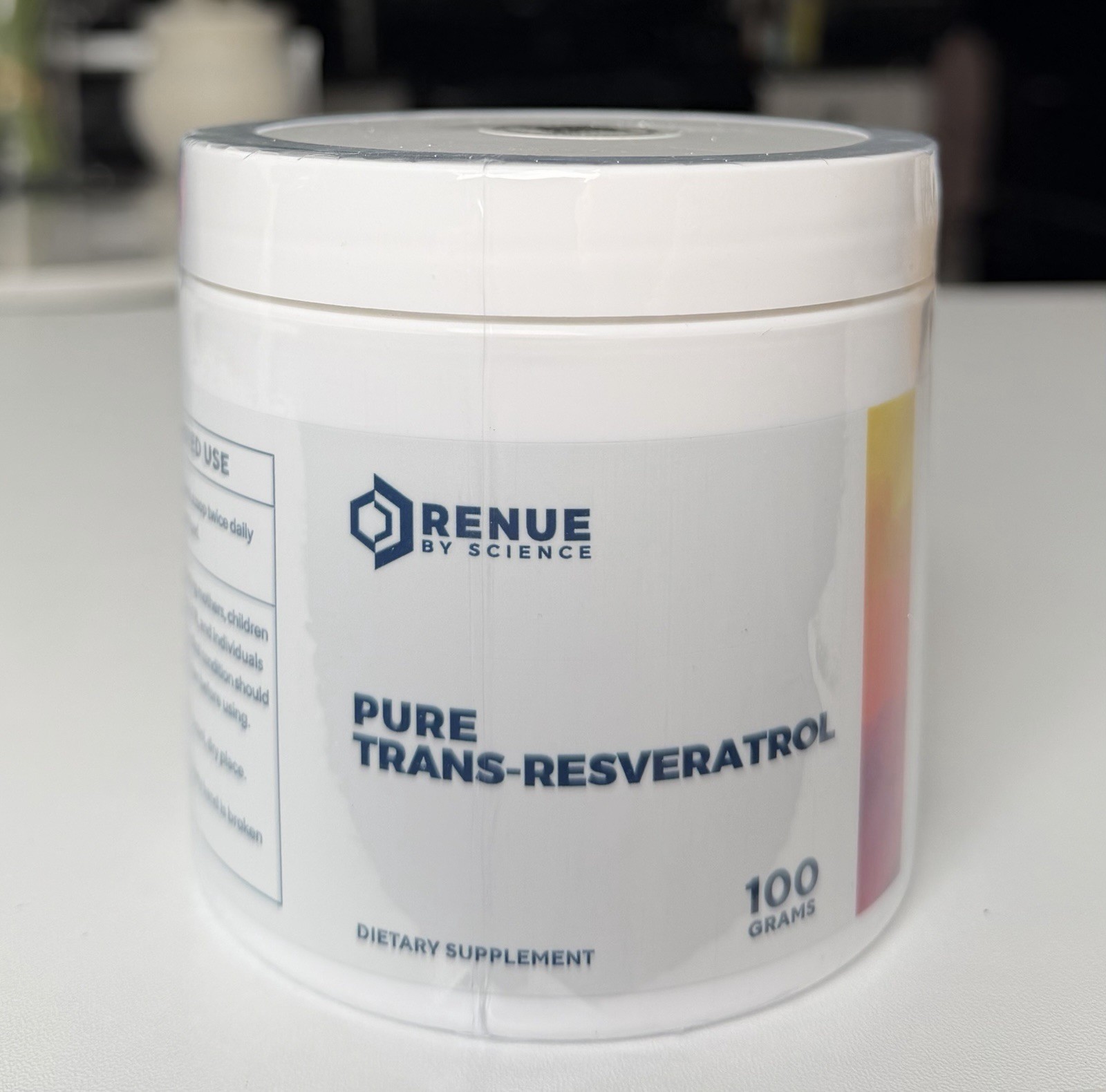 Renue By Science Pure Trans-Resveratrol 100 grams