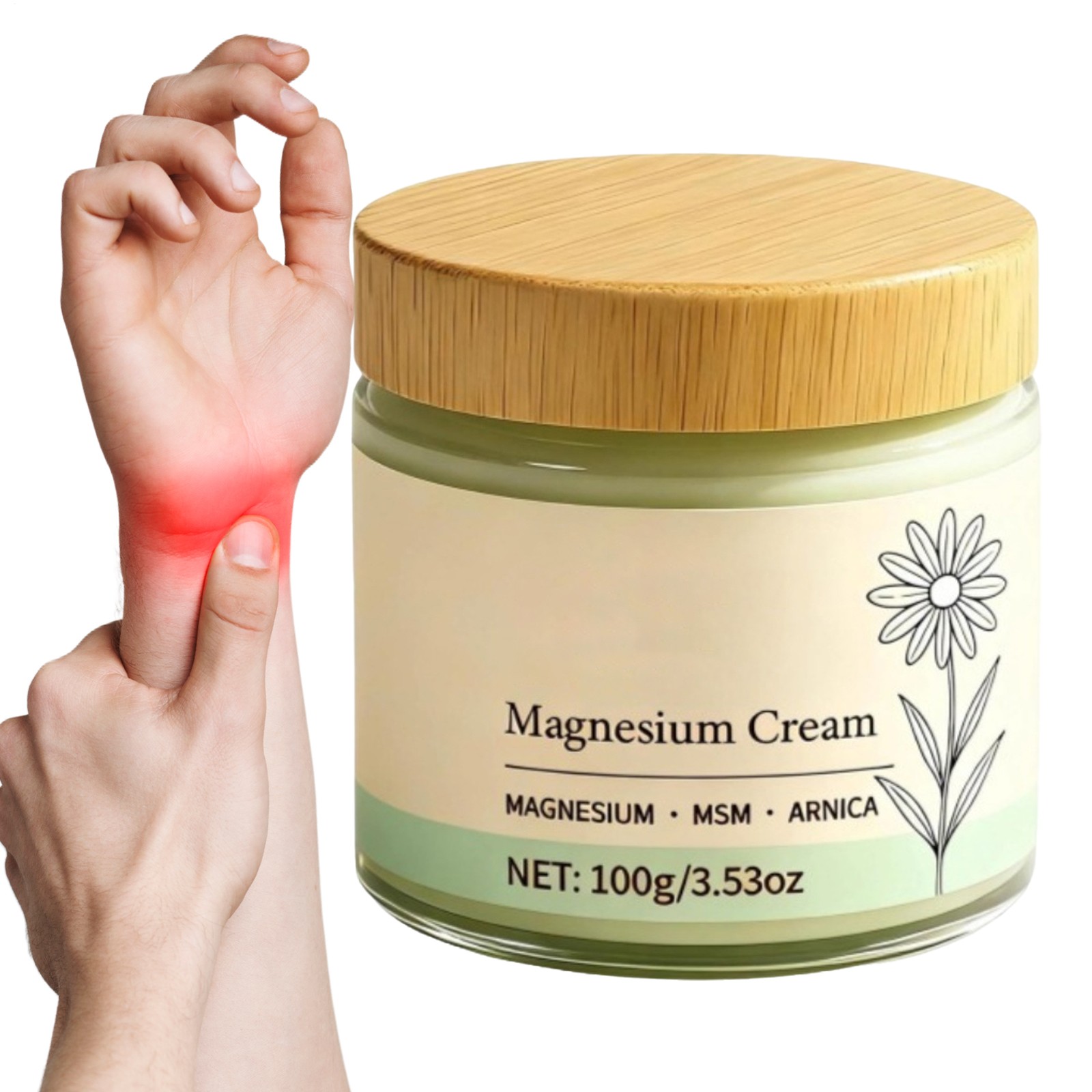 `Joint Relief Cream 100g Muscle Soothing Cream Quick-Absorbing Bone Balm US
