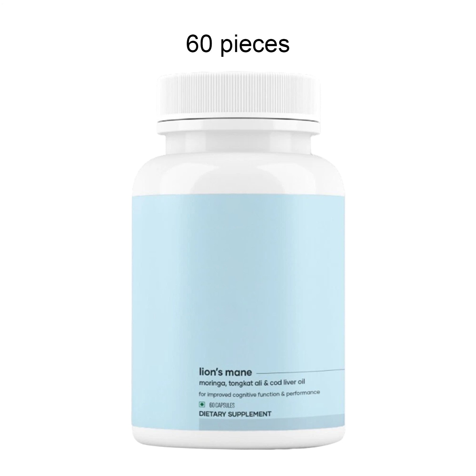 Energy Supplements By Lion’s Mane Caps Metabolism Health Products 60 Granules-