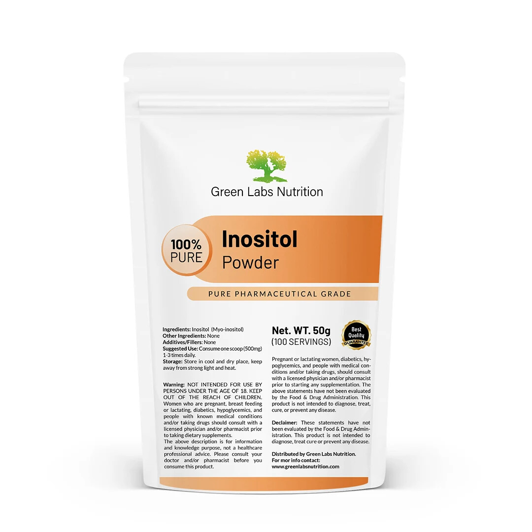 Myo-Inositol Powder – High Purity Inositol for PCOS, Stress & Hormonal Support