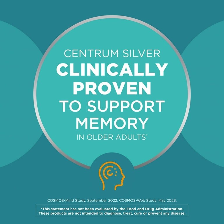 Centrum Silver Men 50 Plus – 100 Tablets