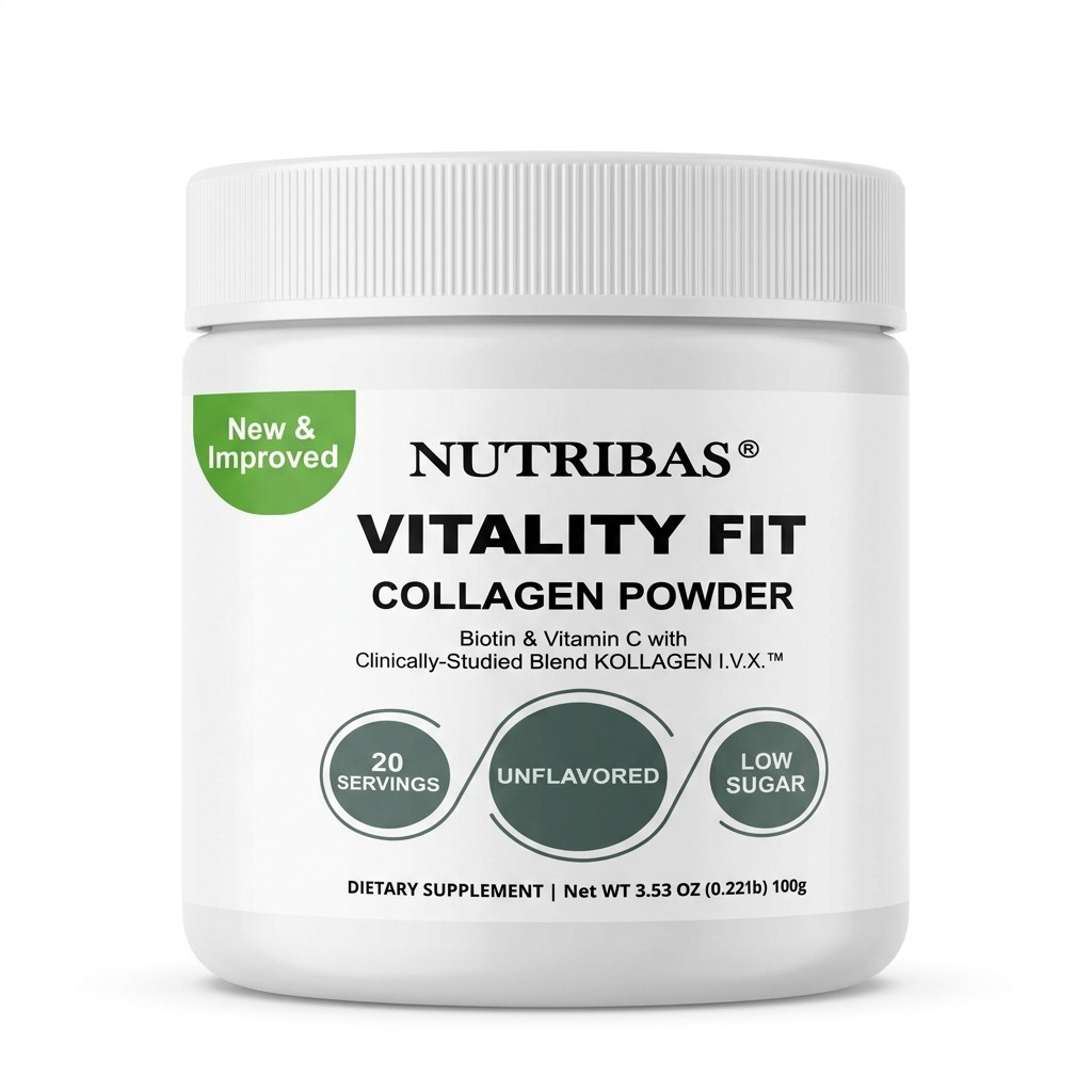 Protein with Collagen Peptides, with Vitamin C for Men Women, Health & Beauty