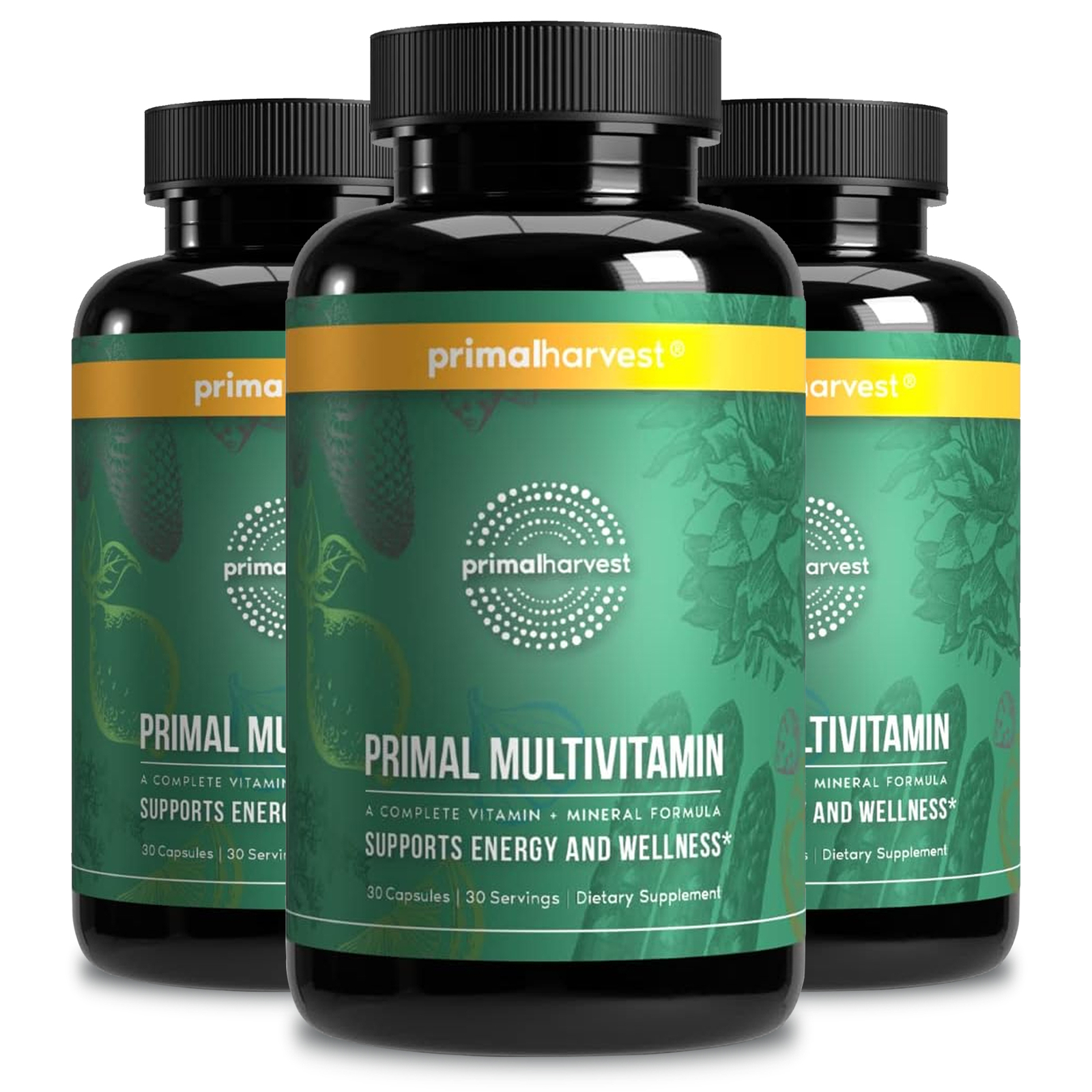 Harvest Primal Primal Multivitamin – Minerals – Energy Immune Brain Heart Health
