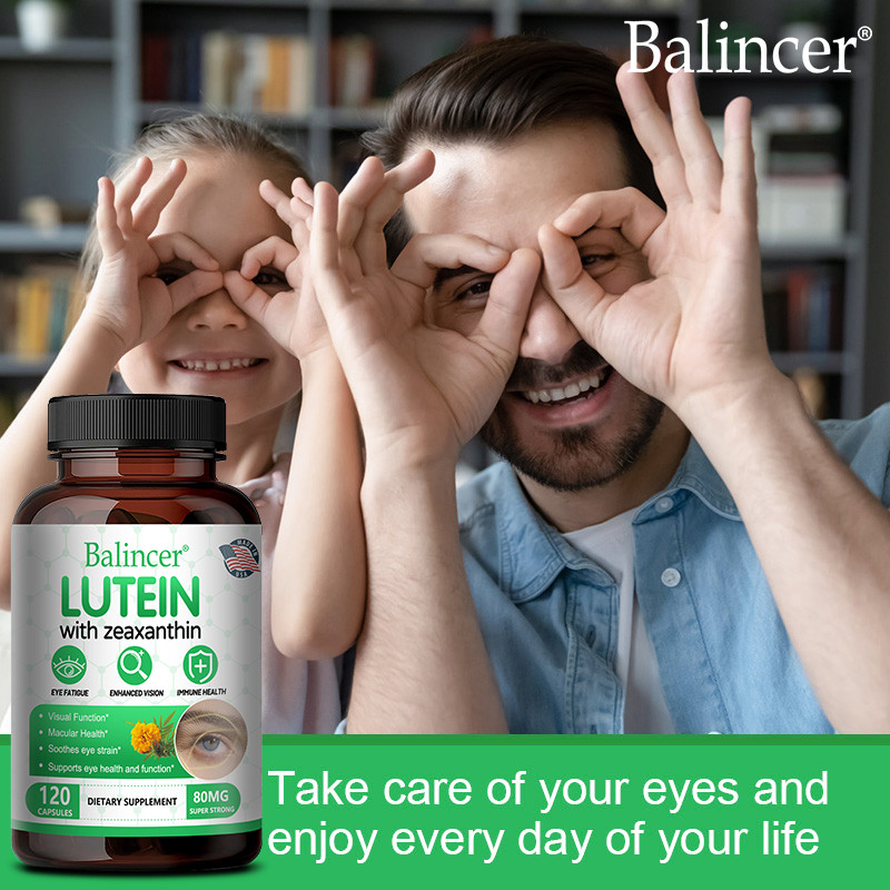 Lutein With Zeaxanthin – Reliev Eye Fatigue, Healthy Macula 30/60/120 Capsules