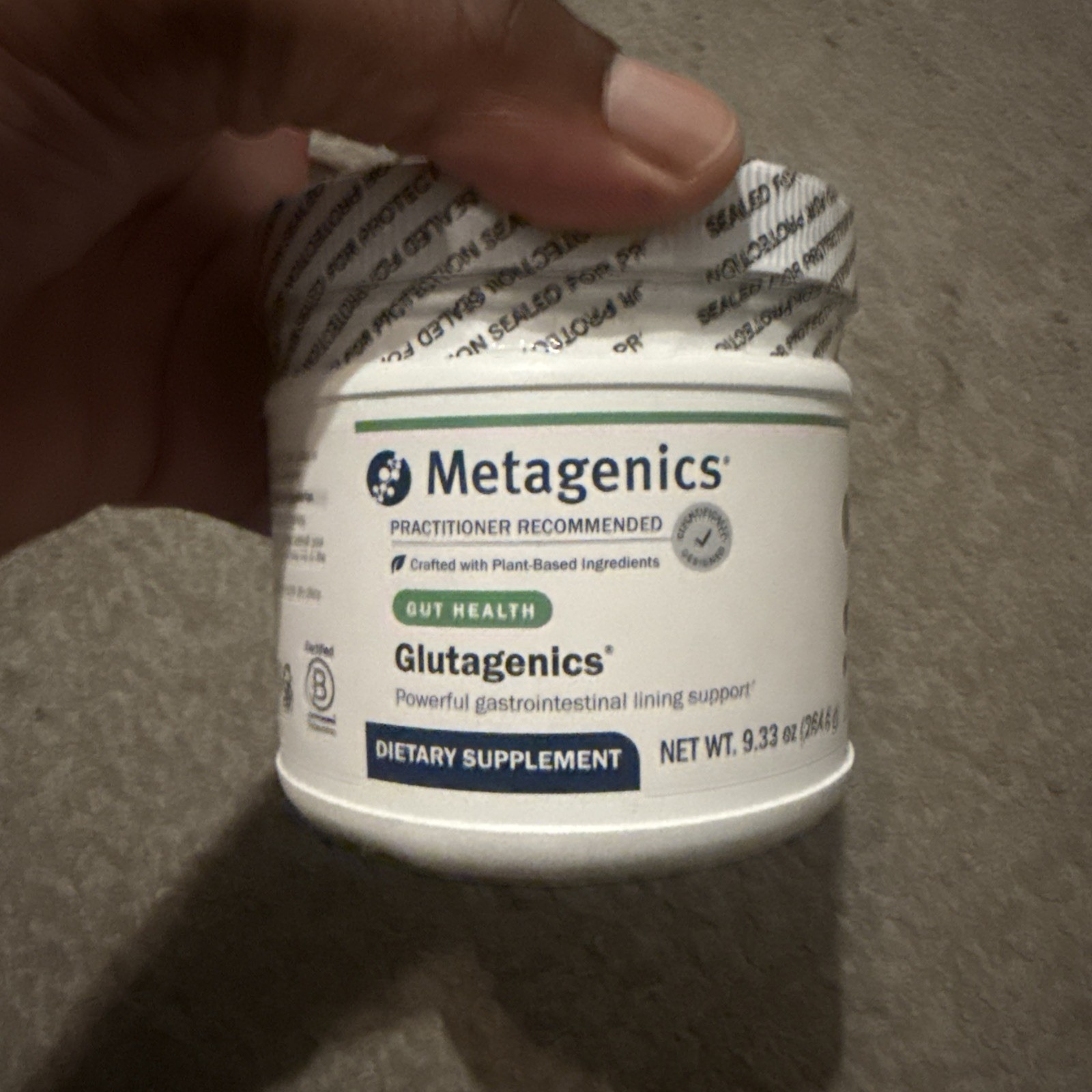 Metagenics Glutagenics Gut Health Supplement 60 Servings Digestive Exp 1/28