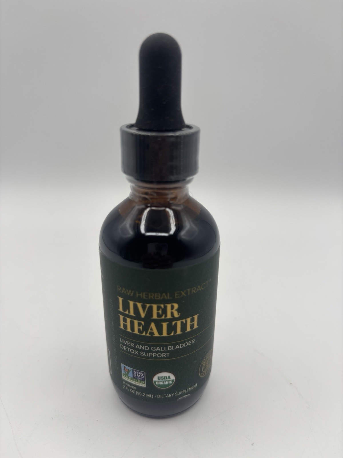 Global Healing Organic Liver Health – Liver Detox Cleanse – 2 Fl oz