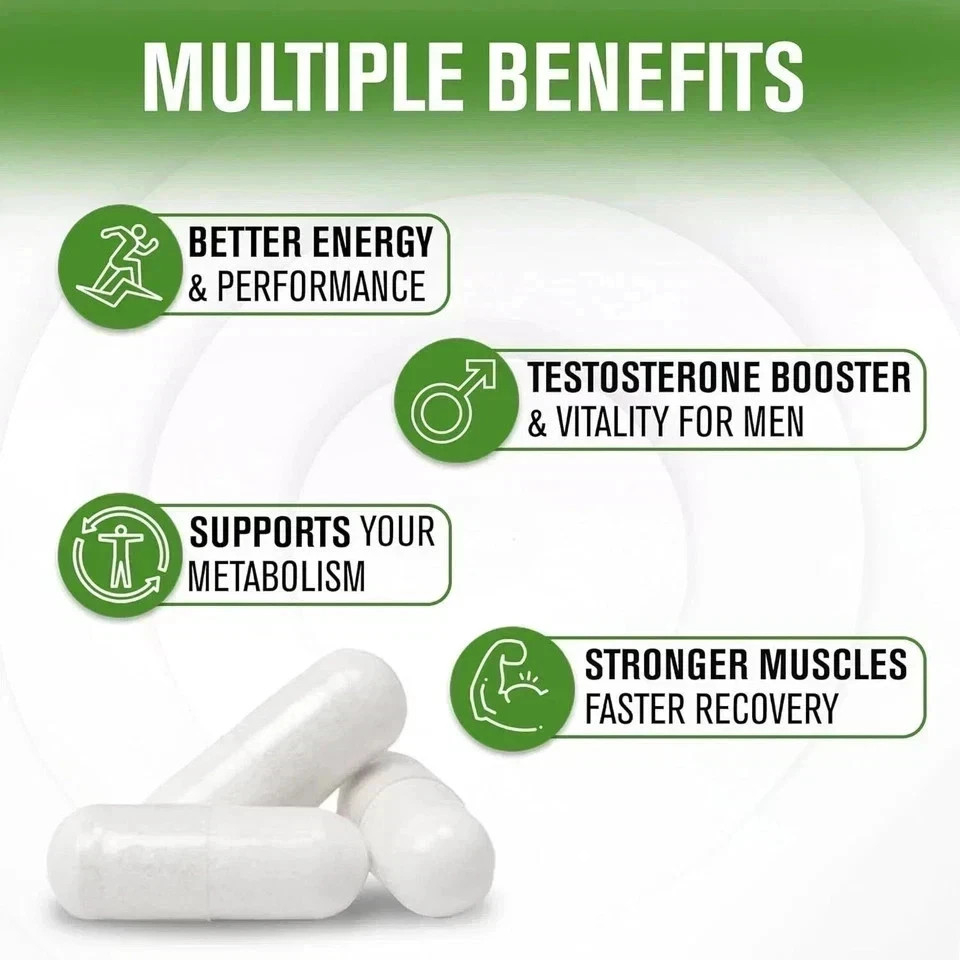 Men’NaturalSlim Testosterin Multitamins Testoterone Booster 180 Capsules