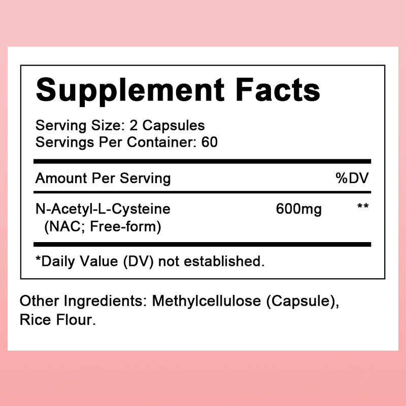 NAC (N-Acetyl-L-Cysteine) Supplements – Balances Lung And Liver Health