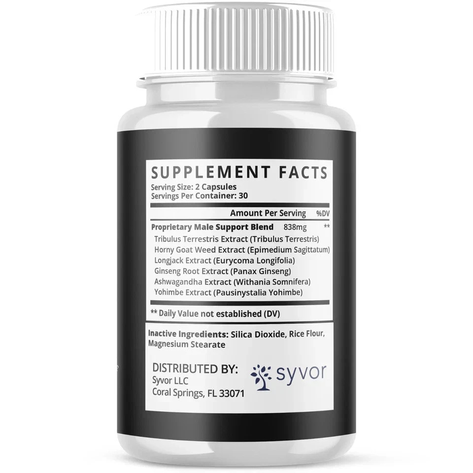 (2 Pack) Iron Horse for Men Advanced Formula Vitamin Max Supplement 120 Capsules