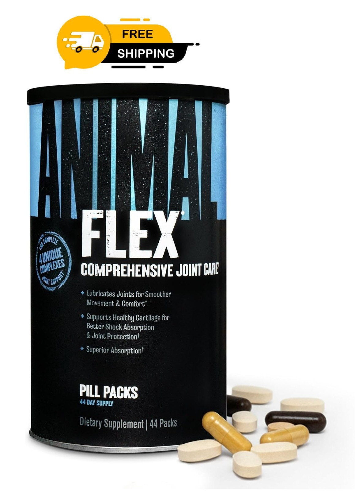 UNIVERSAL NUTRITION ANIMAL FLEX Comprehensive Joint Care Support 44 Packs